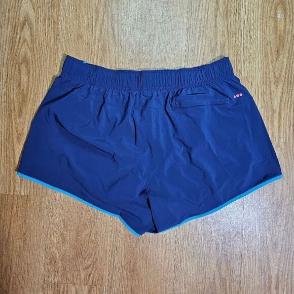 Saucony Outpace 3" Running Shorts Navy Blue Women's Size Large L Brief Lined New - Picture 6 of 12